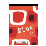 BLOK A4 SPOKO lepený, linka, 50 listov, 60gr.