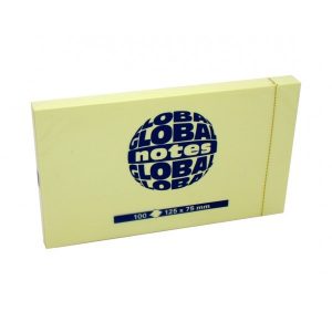 Bloček samolepiaci 125x75 pastel žltá