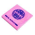 Bločky samolepiace GLOBAL 75x75mm ružový neon