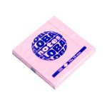 Bločky samolepiace GLOBAL 75x75mm ružový pastel