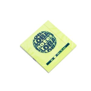 Bločky samolepiace GLOBAL 75x75mm zelený neon