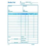 Dodací list A5 - 100 list