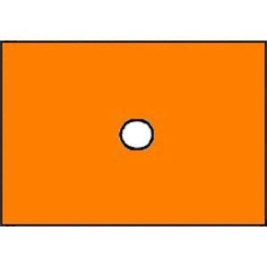 Etikety 23x16 oranžové