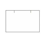 Etikety 25x16 biele