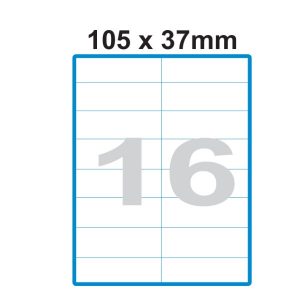 Etikety A4 Print 105x37mm (16)