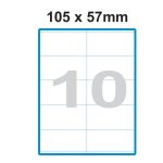 Etikety A4 Print 105x57mm (10)