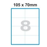 Etikety A4 Print 105x70mm (8)