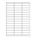 Etikety A4 Print 70x20mm (45)