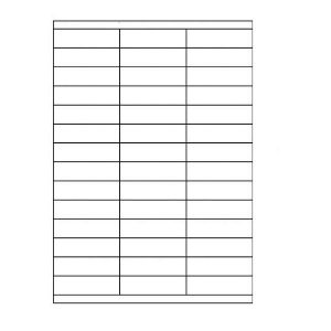 Etikety A4 Print 70x20mm (45)