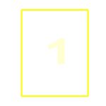 Etikety A4 farebné 210x297mm neón žlté