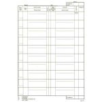 Kniha došlej a odoslanej pošty A4