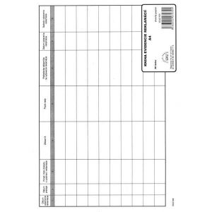 Kniha evidencie reklamácií-30L