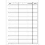 Kniha návštev A4 96 list