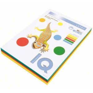 Kopírovací papier A4 80g IQ color 5x50 mix intenzívne farby