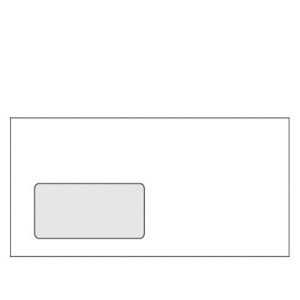 Obálky DL samolepiace okienko vľavo