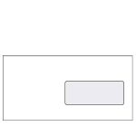 Obálky DL samolepiace s okienkom