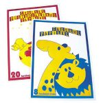 Papier farebný školský 20 listov