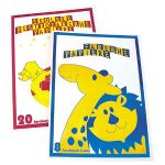 Papier farebný školský 8 listov