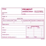Príjmový pokl. doklad A6-číslovaný
