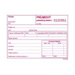 Príjmový pokl. doklad samoprepis číslovaný