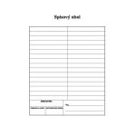 Spisový obal, dvojlist A4 - 500 ks/bal.