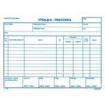 Výdajka-prevodka A5 samoprepis bez DPH