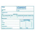 Výdavkový pokl. doklad s DPH A6 samoprepisovací