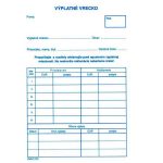 Výplatné vrecko A6