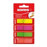 Záložky Pop-up, 45x12 mm, mix 4 farieb -160 záložiek