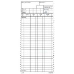 Závesný priehradkový štítok 21x10 cm