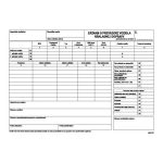 Záznam o prev.vozidla nákl. dopravy A4