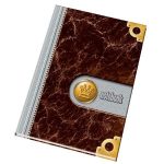 Záznam. kniha A4 100 list linajková s registrom