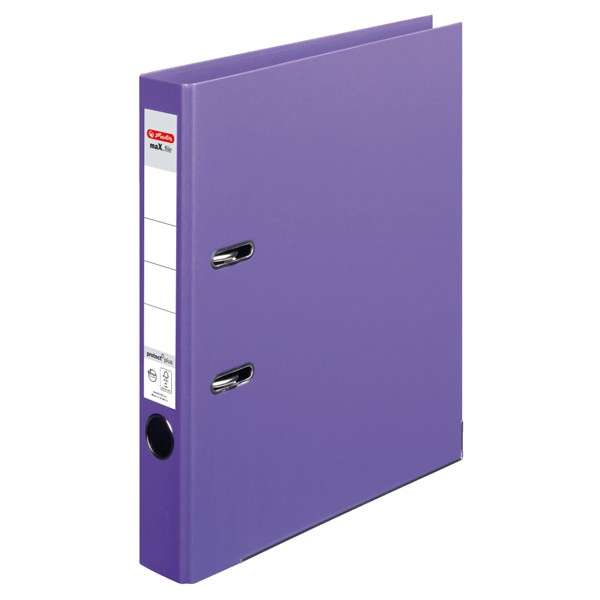 Poradač Herlitz 5cm X.file plus fialový