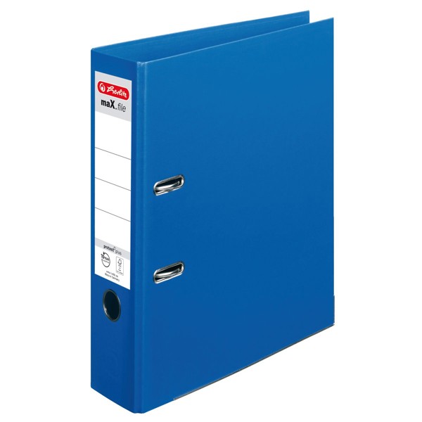 Poradač Herlitz 8cm X.file plus modrý
