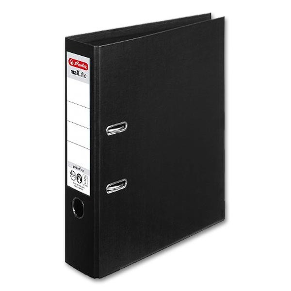 Poradač Herlitz 8cm X.file plus čierny