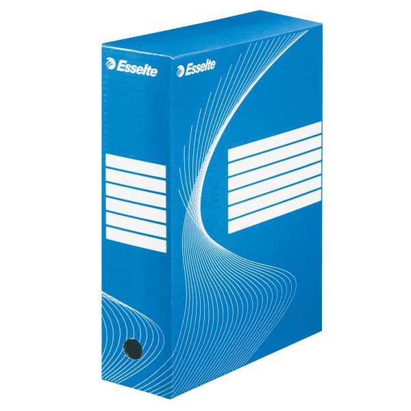 Archívny box 100mm Esselte modrá/biela