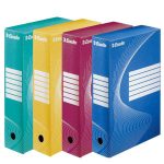 Archívny box 100mm Esselte žltá/biela
