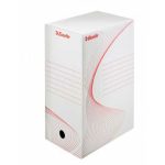 Archívny box 150mm Esselte biela/červená