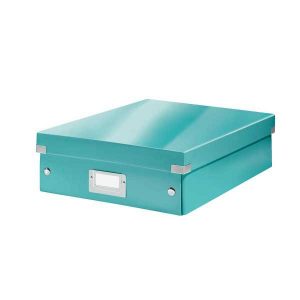 Organizačný box Click-N-Store stredný tyrkys