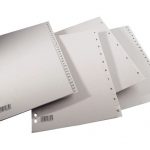 Plastový rozraďovač A-Z A4 sivý