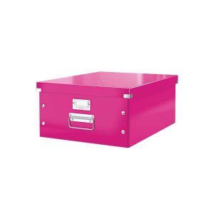 Univerzálny box Click-N-Store A3 veľký ružový
