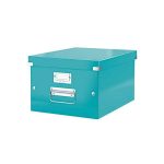 Univerzálny box Click-N-Store A4 stredný tyrkys