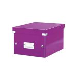 Univerzálny box Click-N-Store A5 malý fialový