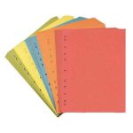 Kartónový rozraďovač A4 europerforácia zelený