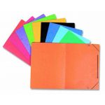 Odkladacia mapa 250 prešpán bez chlôp s gum. tm. zelená