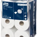 Papier toaletný Tork SmartOne® Mini, 2 vrst., biely (T9)