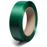 Viazacia páska PET 15,5m/0,60mm/2000m/406 zelená,330kg,zdrsnený povrch