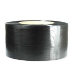 Viazacia páska PP 12mm/0,70mm/2000m/406 čierna,194kg