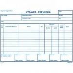 Vydajka - prevodka A5 NCR bez DPH