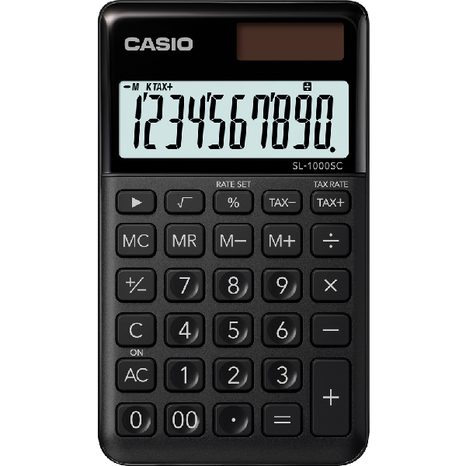 Kalkulačka Casio SL 1000 SC BK čierna